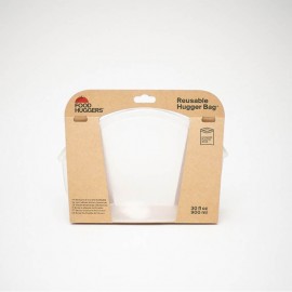 Sac réutilisable en silicone 900 ml - Hugger Bag Clear